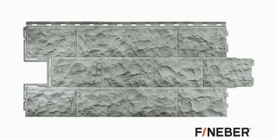 Панель фасадная FINEBER Дачный Доломит светло-серый